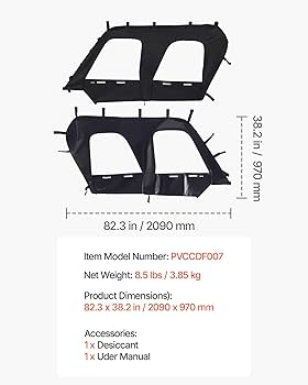 Amazon.com: VEVOR Cab Enclosure Upper Doors, Compatible with