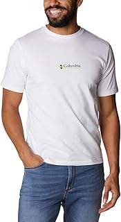Columbia Men's CSC Basic Logo Short Sleeve T-Shirts, White CSC Retro 168005