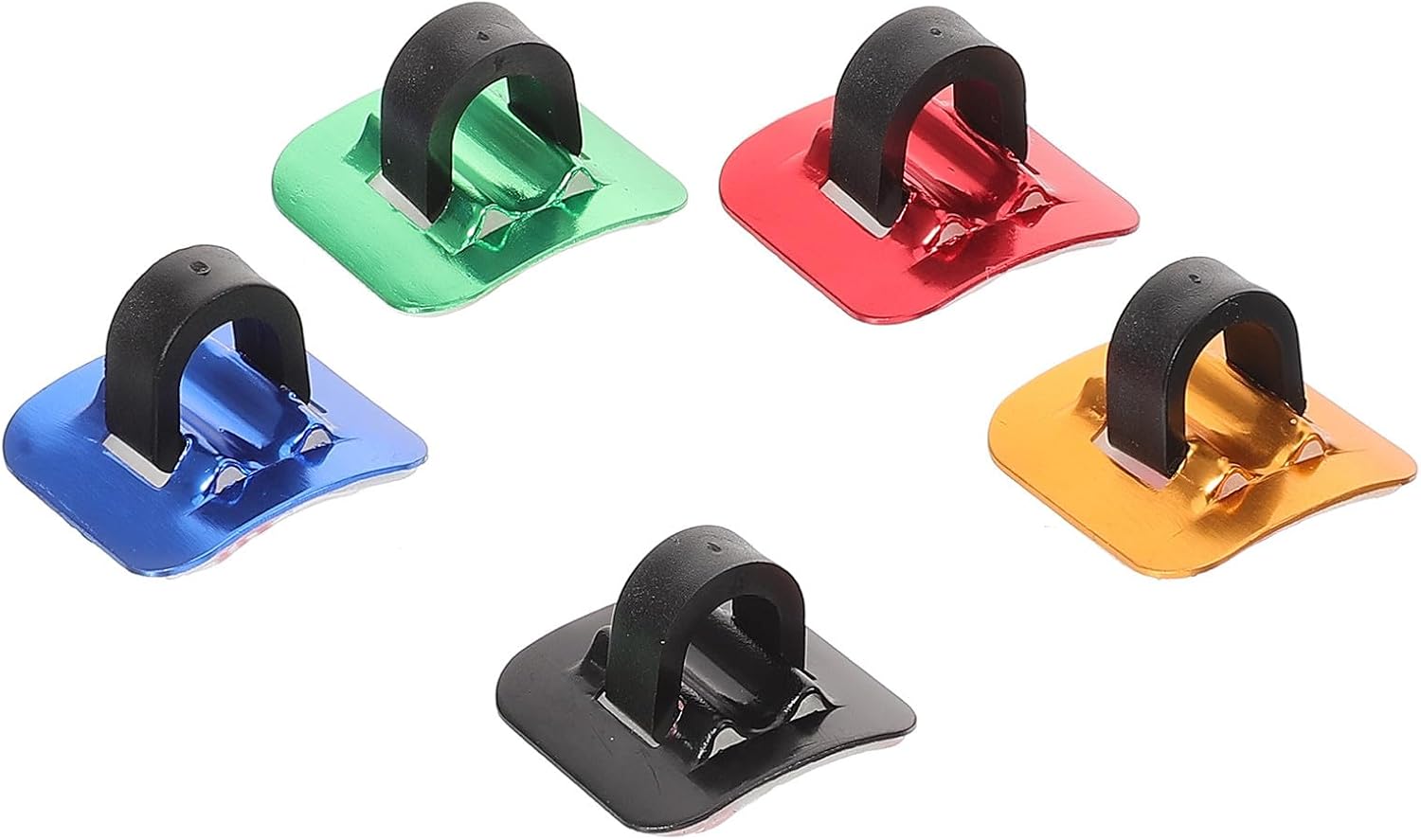 5pcs Bike Housing Clip with Adhesive Seat for Gear and Brake Lines