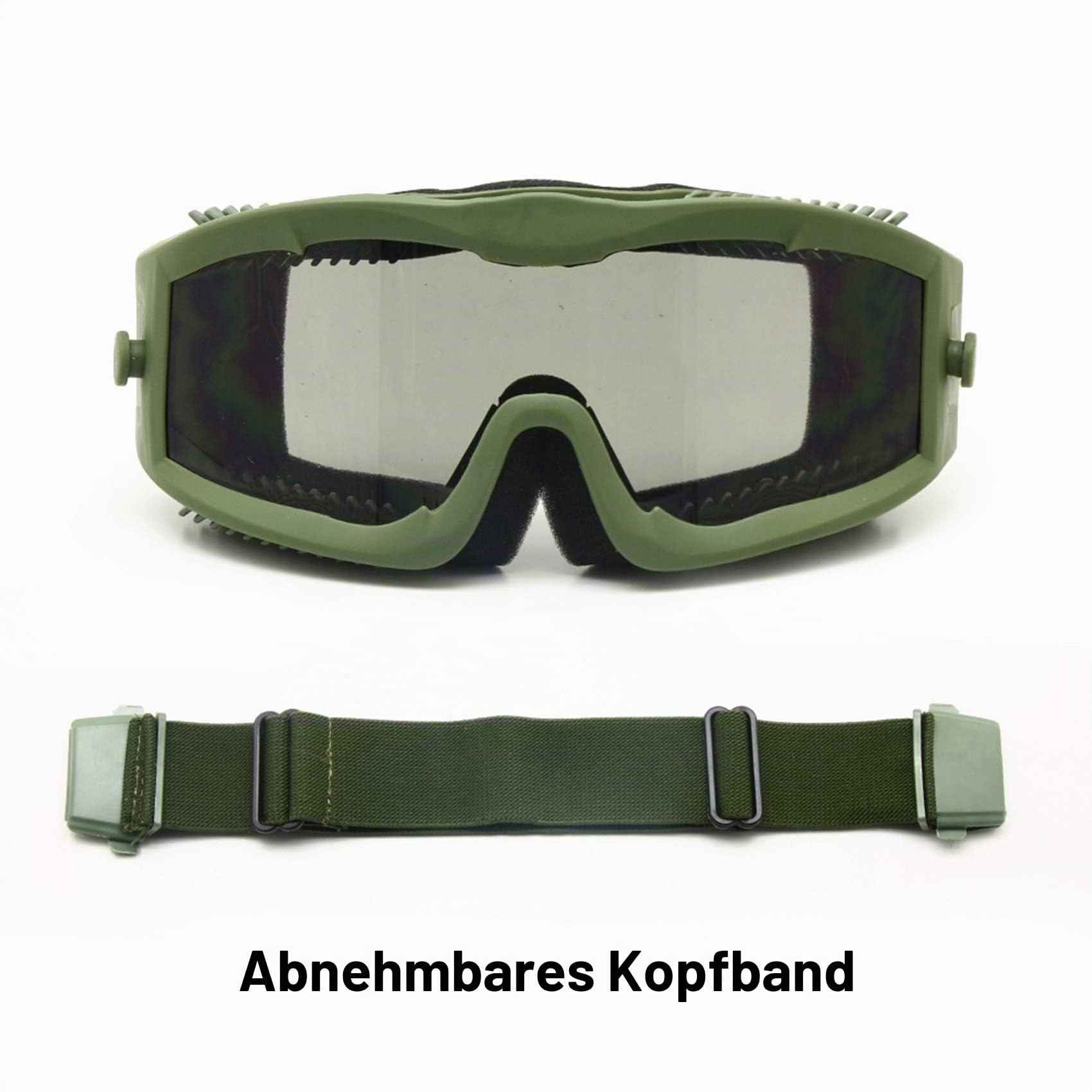 Militärisch Alpha Ballistisch Schutzbrille Taktische Sonnenbrille Airsoft CS Paintball Brille