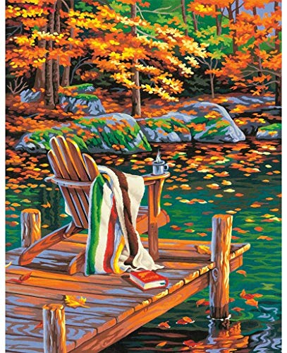 DIY Handwork Store 5D Handmade Diamond Painting Kit Paint by Numbers Chair