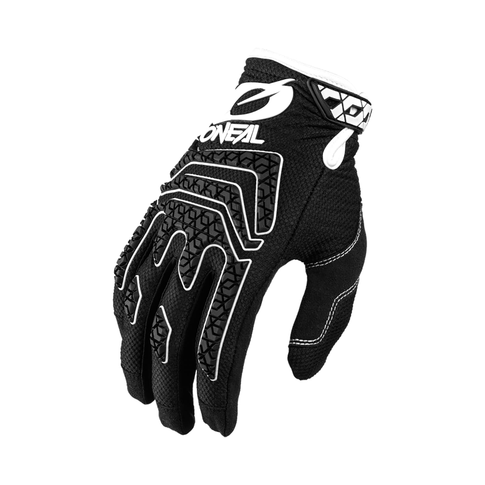 O'Neal Oneal Sniper Elite Motocross Gloves (Black/White,S)