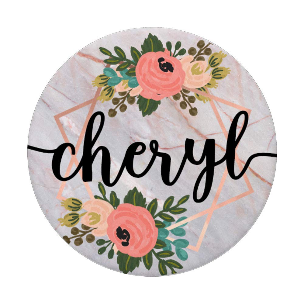 Amazon.com: First Name Cheryl with Rose Floral Wreath PACH164