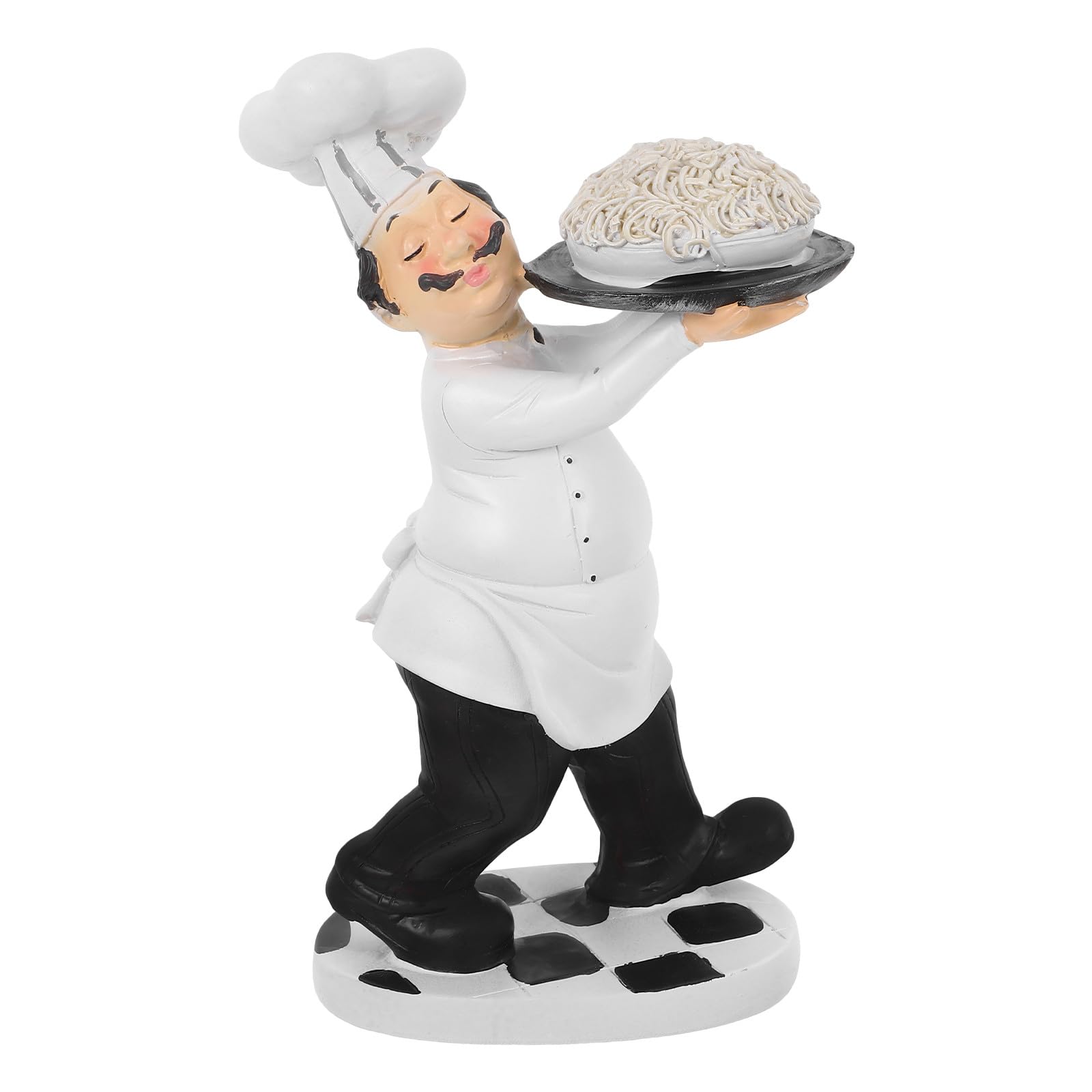 Décoration murale cuisine avec cette sculpture de cuisinier stable