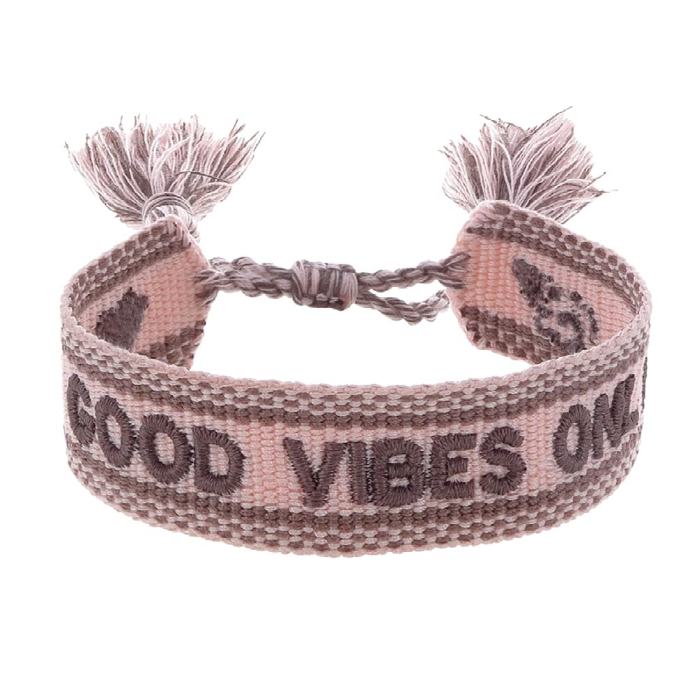 Engelsrufer Bracciale da donna in poliestere e cotone in nero