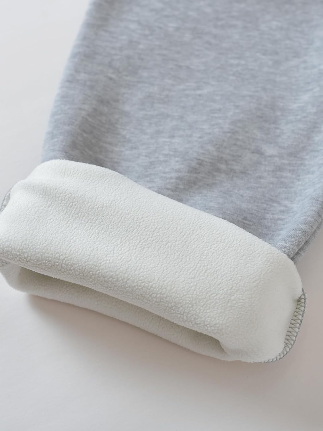 Weintee Women's Petite Fleece Sweatpants Warm Pants for Winter - Image 5