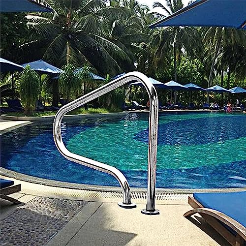 Main courante de piscine en acier inoxydable 304 avec housse confort de 1,2 m