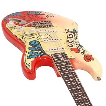 【レア】JHS Vintage Guitars  Summer of Love’ Vintage V6MRHDX Icon V6 Blug, Summer of Love Guitar