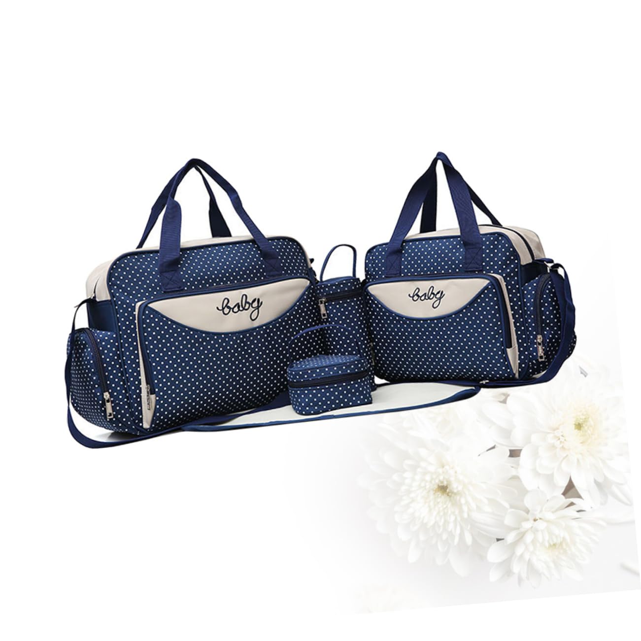 VALICLUD 1 Satz 5St Handtaschen für Mama Umstandswickeltaschen Wickelstation umhängebeutel schulterbeutel die Einkaufstasche Reisetasche Babytasche für Frauen Mama Tasche Multifunktion