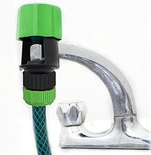 Kitchen Tap Hose Connector Garden Hose Adapter, Hose Pipe Tap Connector, Hose to Tap Connector for Kitchen Sink Indoor Outdoor Tap (Green)