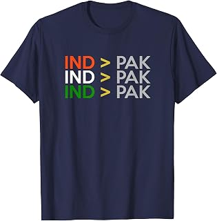 India Better Than Pakistan Indian Cricket 2019 Jersey T-Shirt
