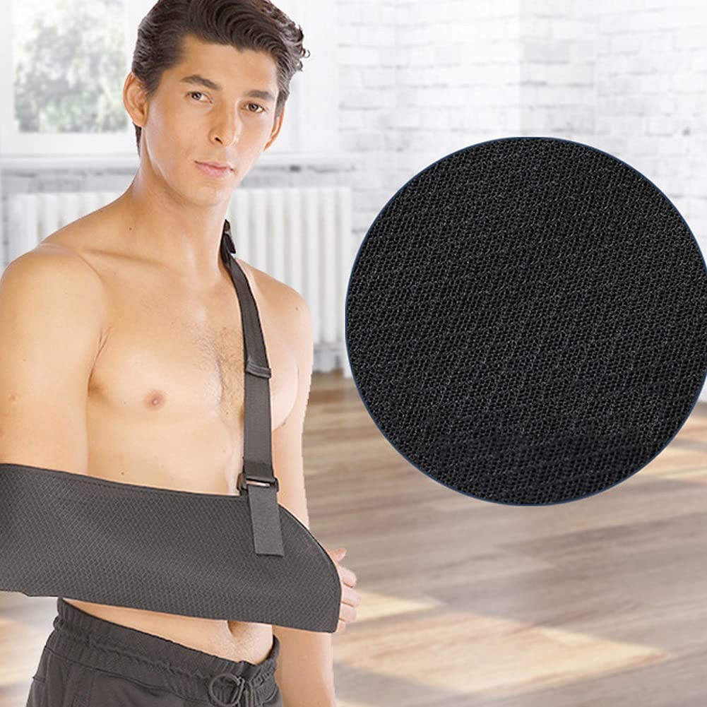 Cabestrillo para Brazo Inmovilizador de Hombro médico Ajustable Brace Soporte de Codo de Manguito rotador Transpirable para Huesos fracturados Rotos Dislocación Fractura Esguinces Recuperación rápida