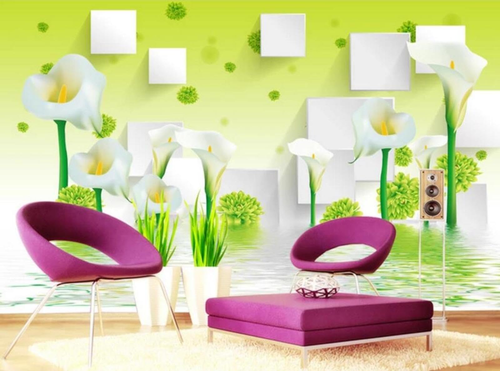 Papier Peint Panoramique Vert pour transformer l'ambiance de votre chambre
