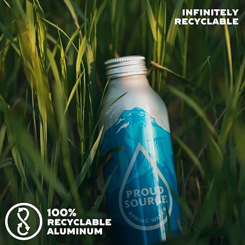 Miniatura 5 de Proud Source - Agua de manantial alcalina natural botellas de 16 onzas paquete de 6