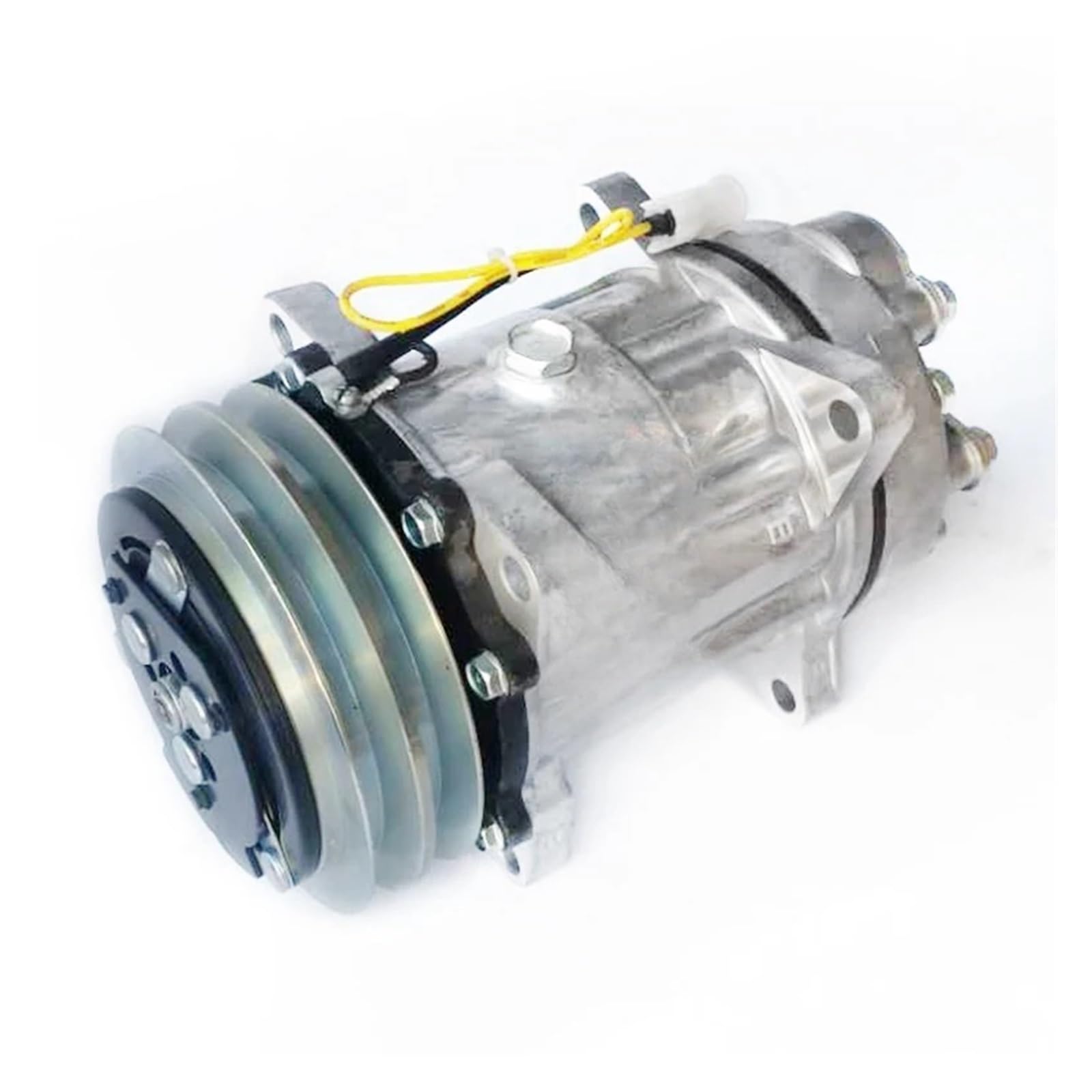 Compresor de aire acondicionado compatible con cargadora de ruedas/excavadora Volvo 9011412632 14649606 VOE11412632 14518640 15082742 11104419 11412632 14506862(24V)