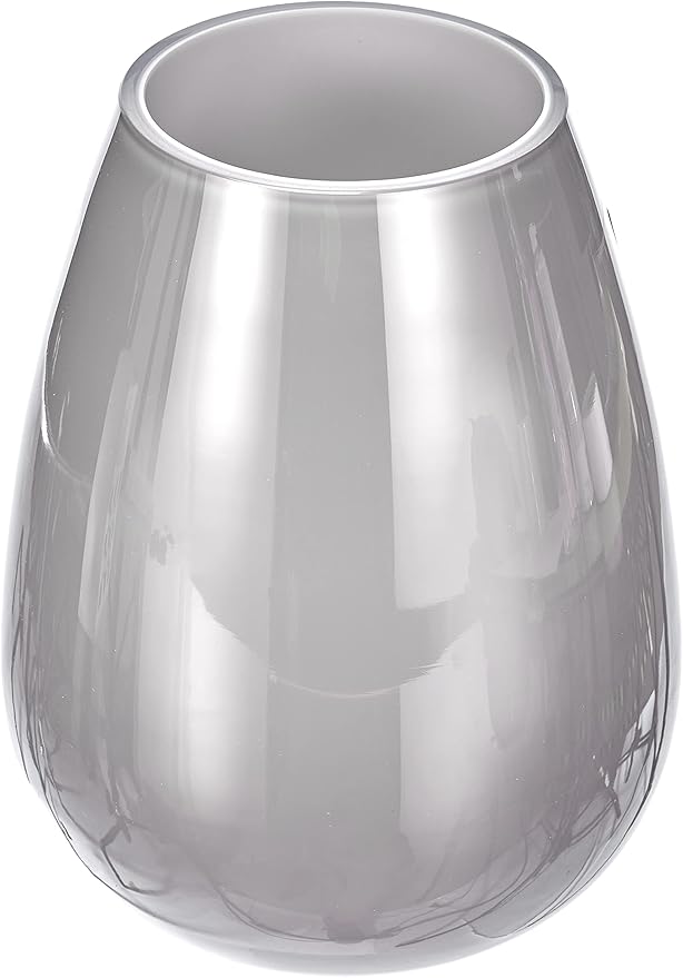 Amazon.de Villeroy und Boch Drop Vase Pure Stone, 18,6 cm, Glas, Grau