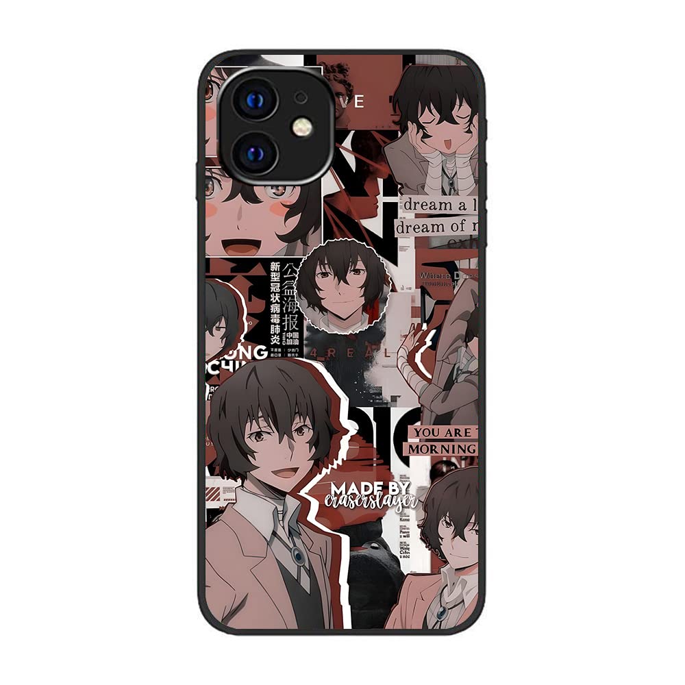 Amazon.com: for Apple iPhone 12, Anime Boys Dazai Osamu #02