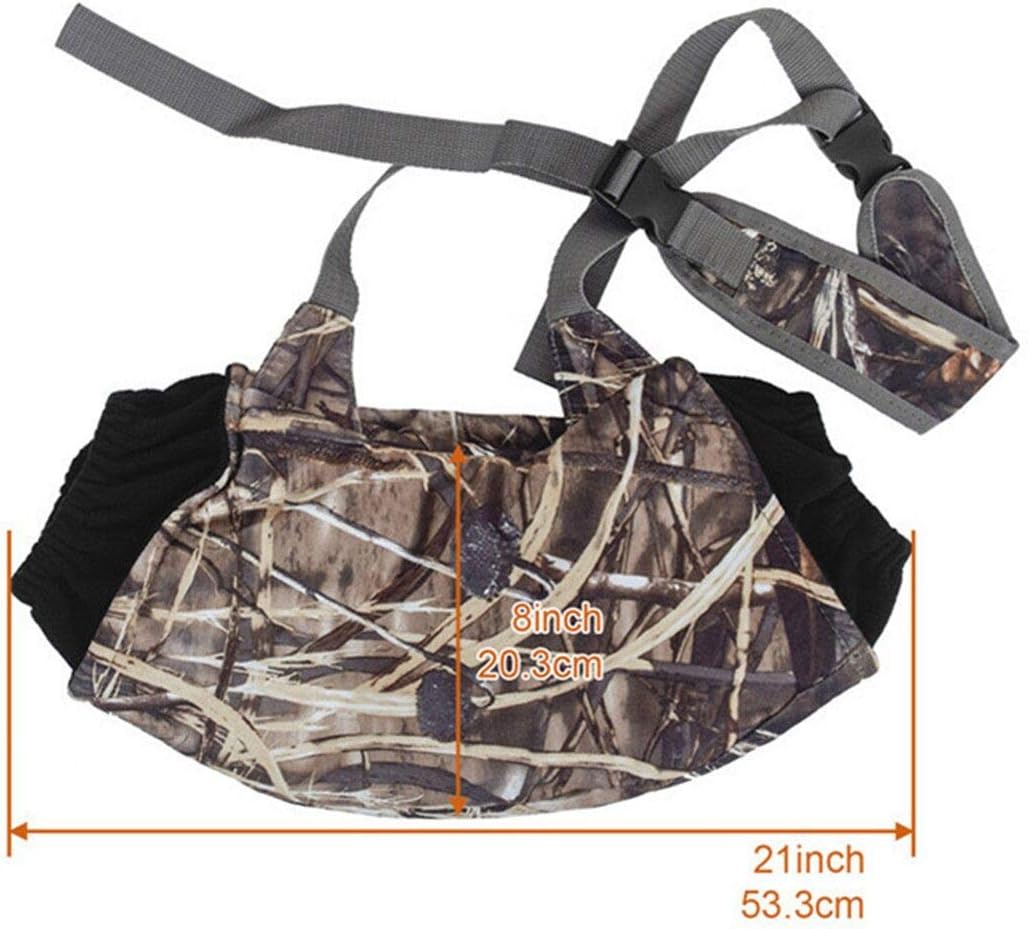 Unisex Fleece Hand Muff Pak Warmer for Hunting Outdoor Camouflage Thinsulate Insulation (camo)