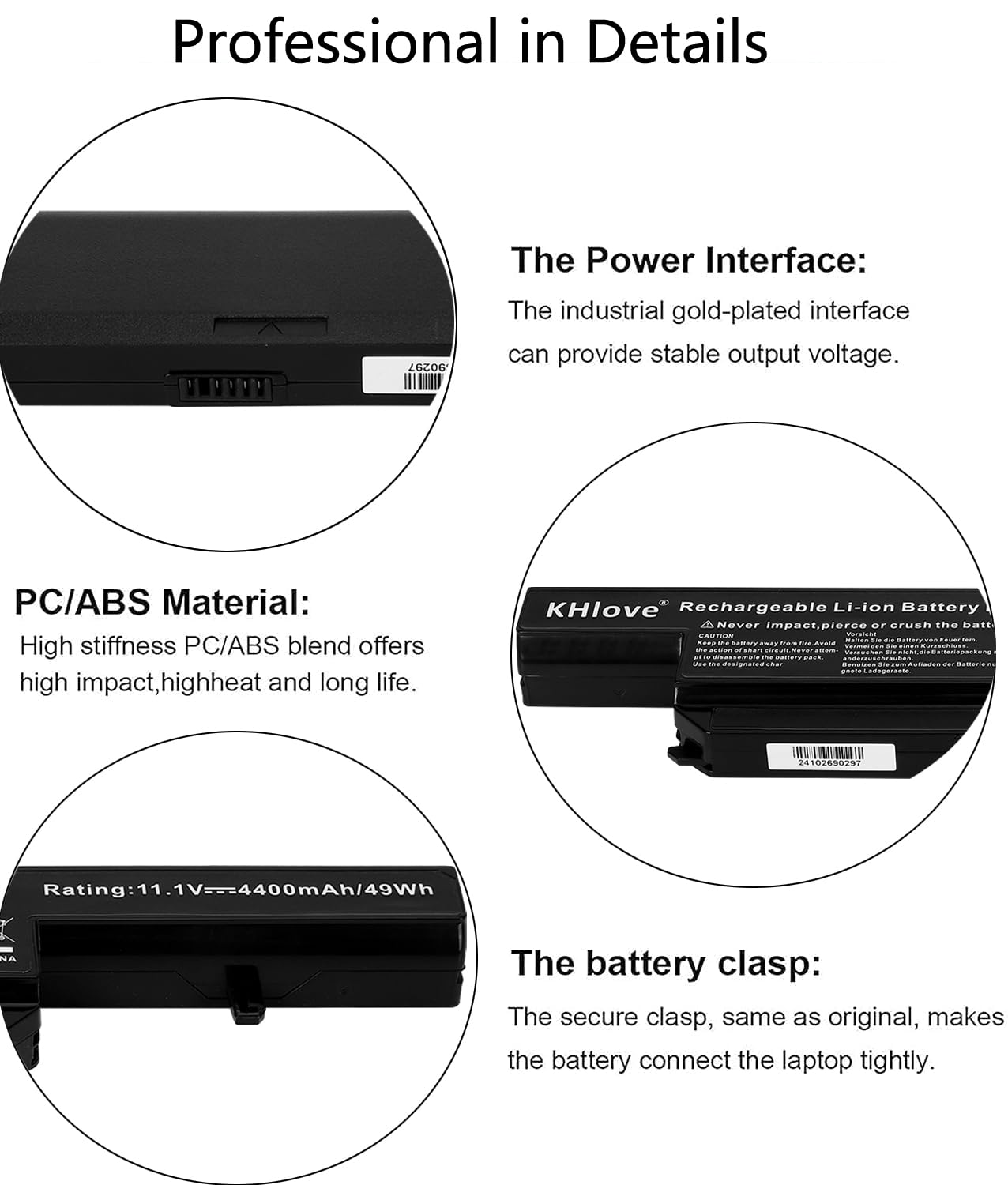 BATTERIA C4500BAT-6 COMPATIBILE con Clevo W25xBWQ W150HRx W170HR [5200mAh] EUR 29,99 - PicClick DE