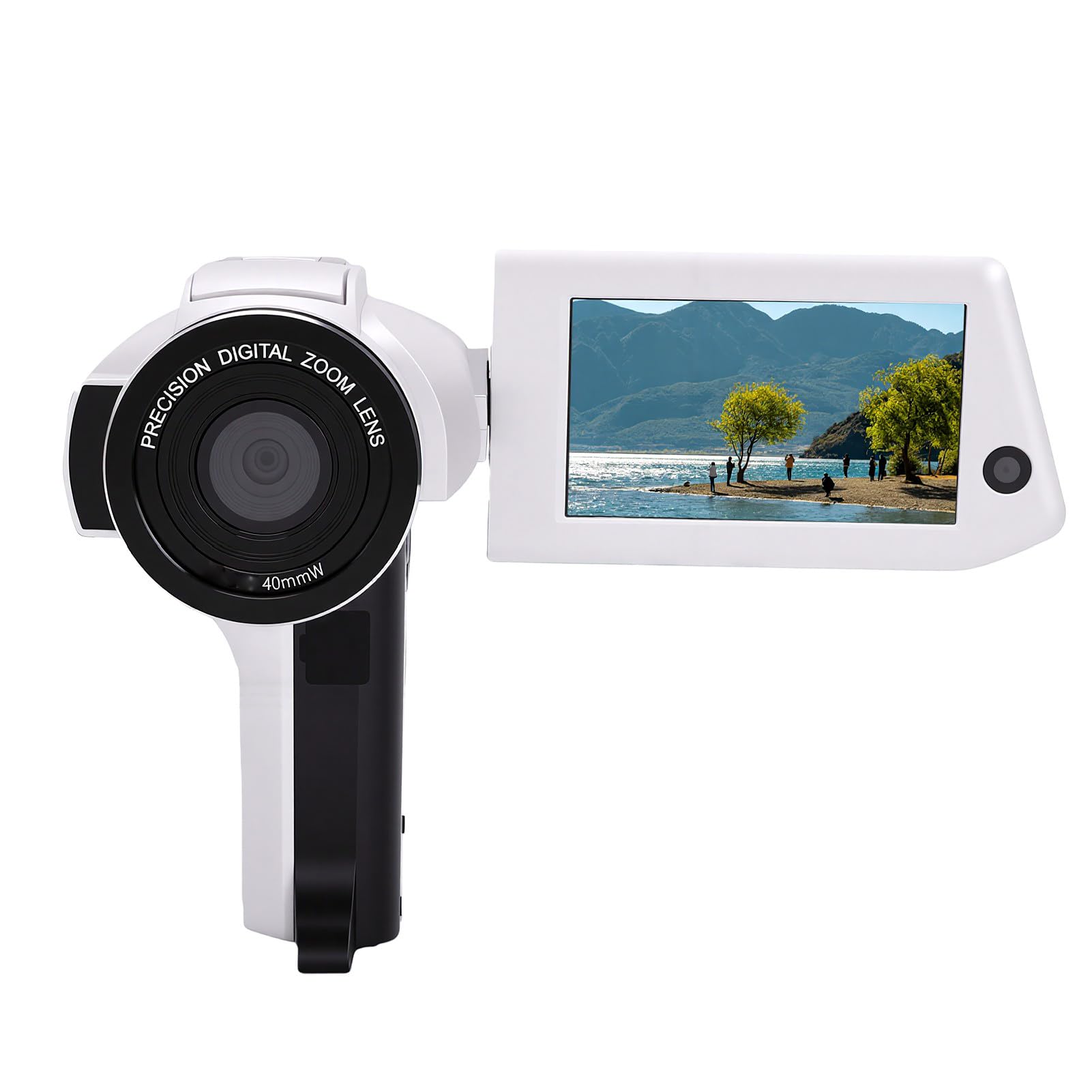Videocamera 8K con Doppio Obiettivo HD da 75 MP e Zoom Digitale 16X per la Registrazione Quotidiana e lo Streaming Live