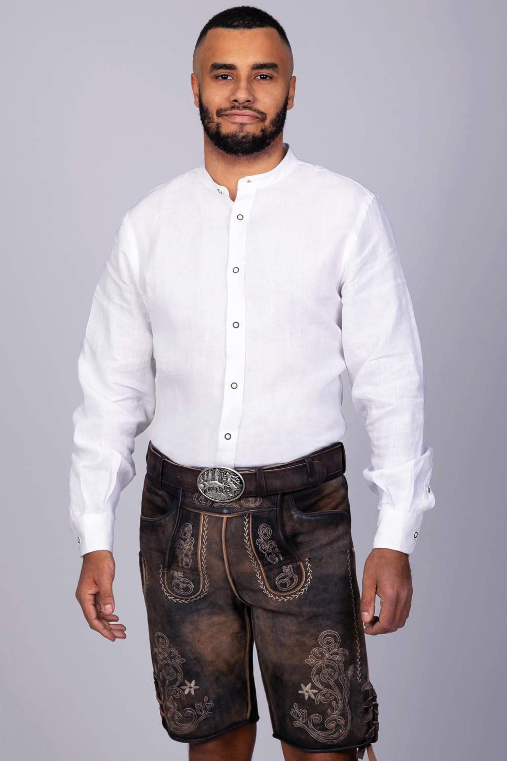 Edelnice Trachtenmode Trachten Herren Hemd Michael Gr. S-5XL