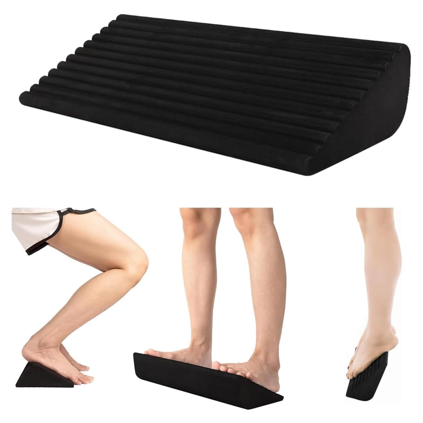 Professional Slant Board for Calf Stretching Anti-Slip Squat Wedge Ramp Incline Board and Balance Board for Physical Therapy Home Exercise, Squats, Stretching Muscles and Fascia