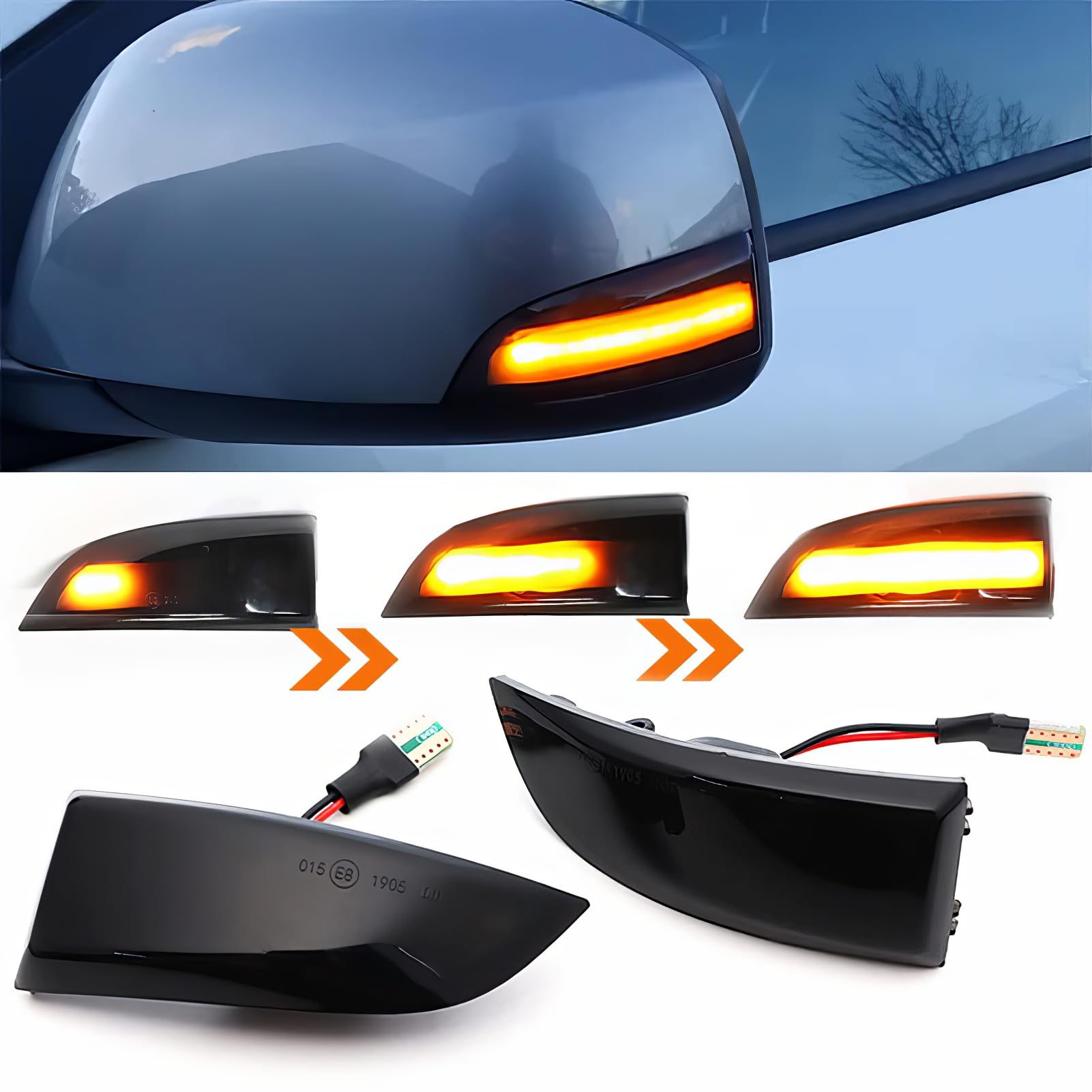 Indicatori Di Direzione Dinamici A LED Per Renault Megane 3 MK3 (2008-2016) | Frecce Sequentiali