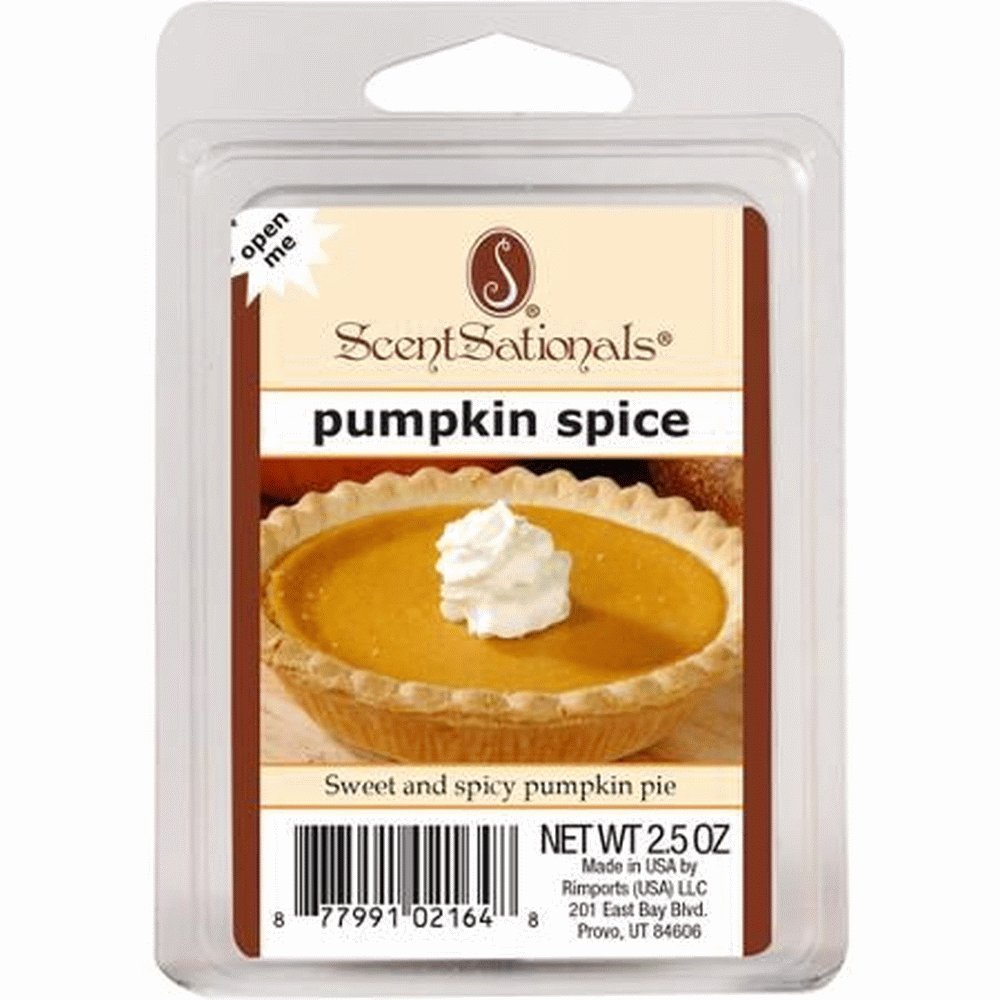 ScentSationals Pumpkin Spice Fragrance Wax Cubes