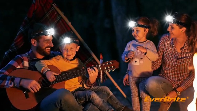 Amazon.com: EverBrite 5-Pack LED Headlamp, 4 Lighting Modes