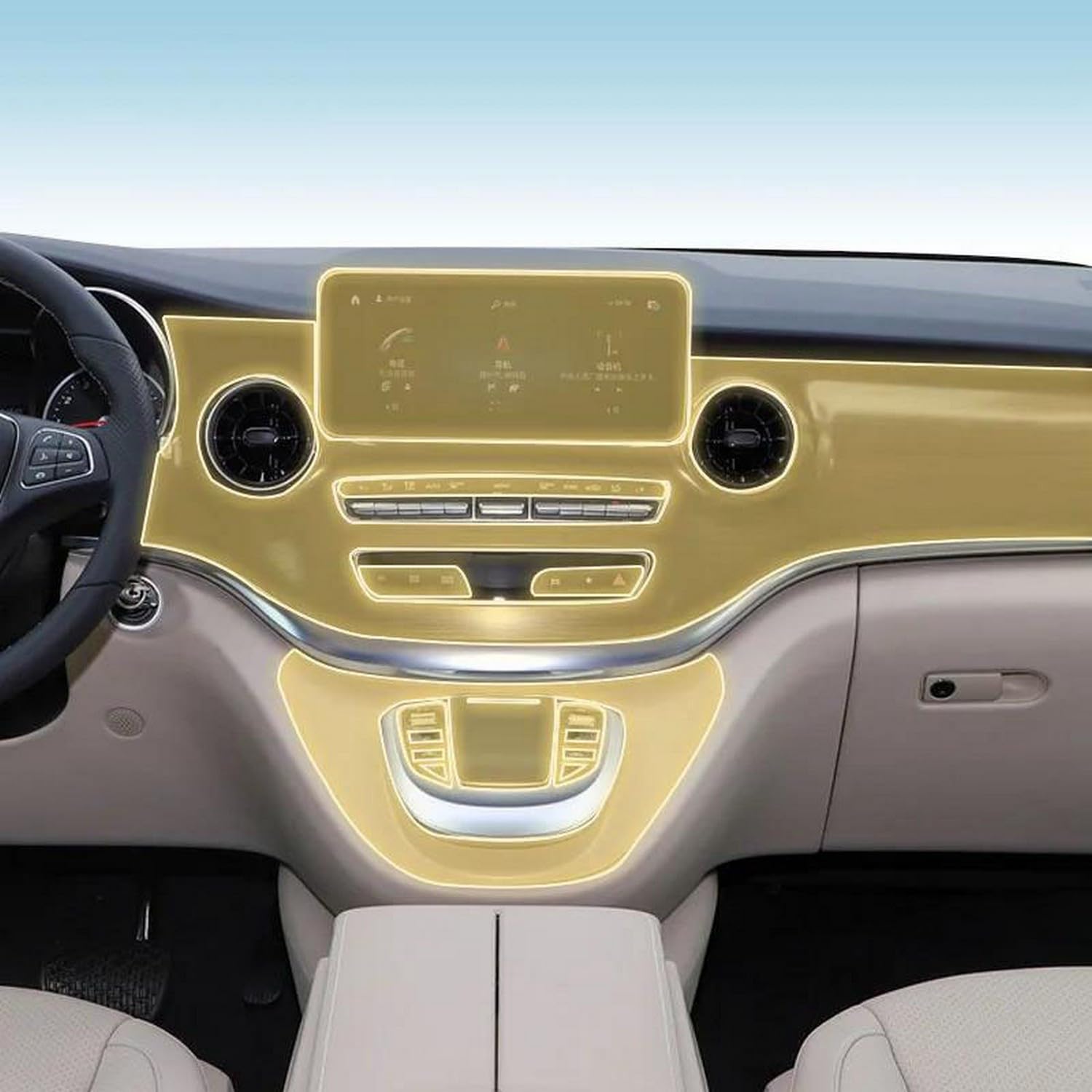 Film PPF Transparent Mercedes Classe V W639 Voyagez Sans Craindre les Rayures