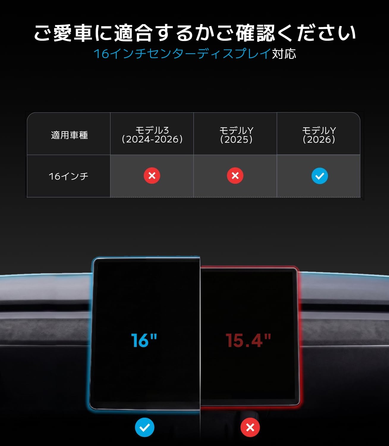 Amazon.co.jp: [2026新型に適用 反射防止セット] WEIPIN テスラ モデル