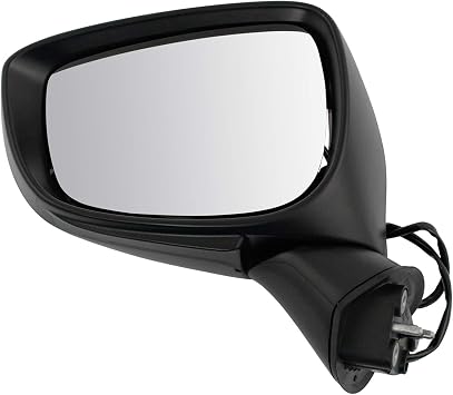 TRQ Driver Side Power Mirror Paint to Match Non-Heated No Turn Signal