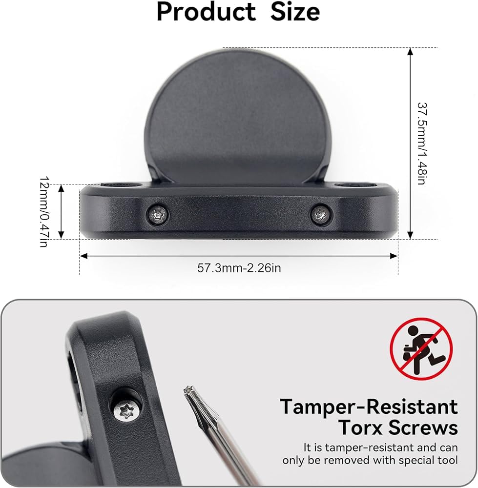TrackLock - Antirrobo Bicicleta U Ultra Resistente 18mm con Trazador Discreto Incluido y Soporte Oculto Bajo Sillín, 3 Llaves