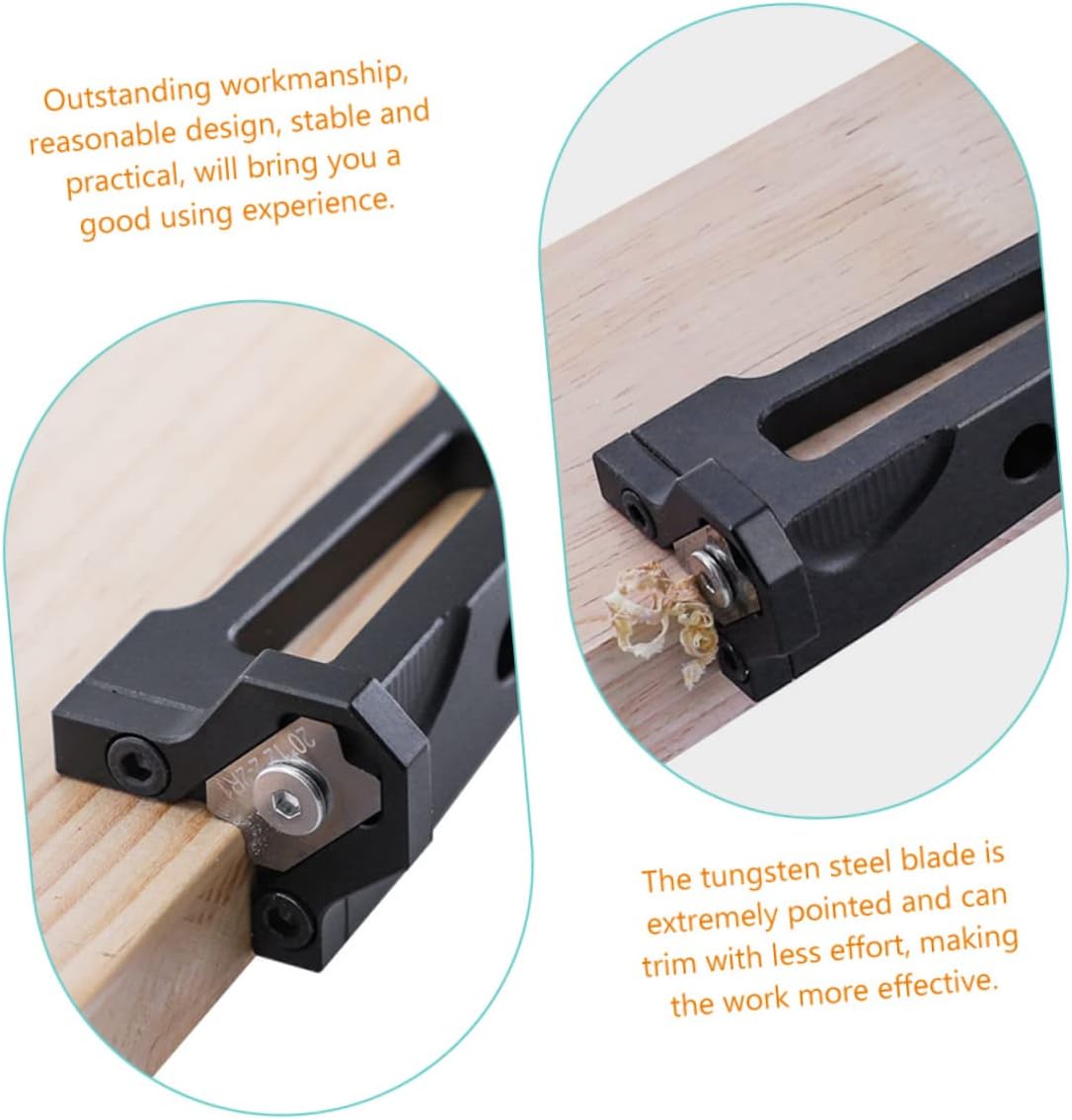 Mipcase 3pcs Wood Shaver Block Plane Hand Planer for Woodworking Woodcraft Trimming Tool