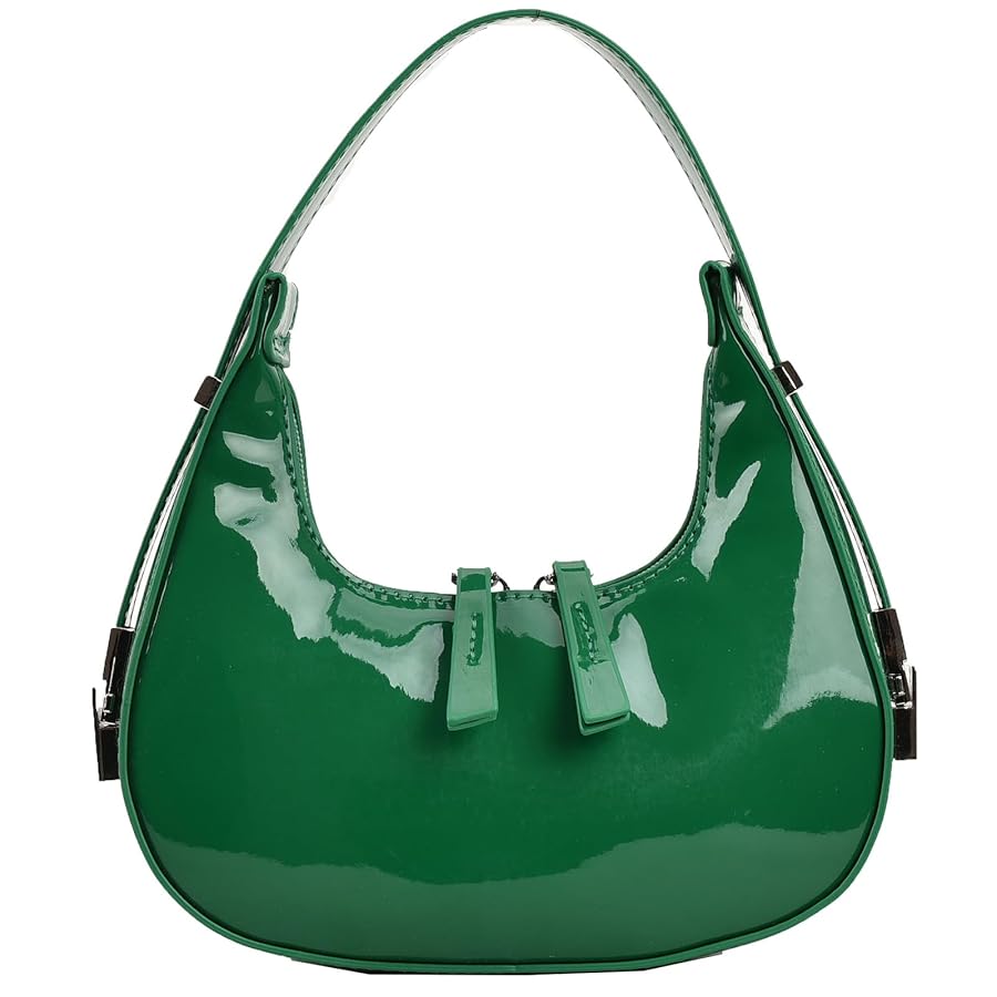 GSenhui Moon Bag Half Moon Shoulder Bag PU Leather Small
