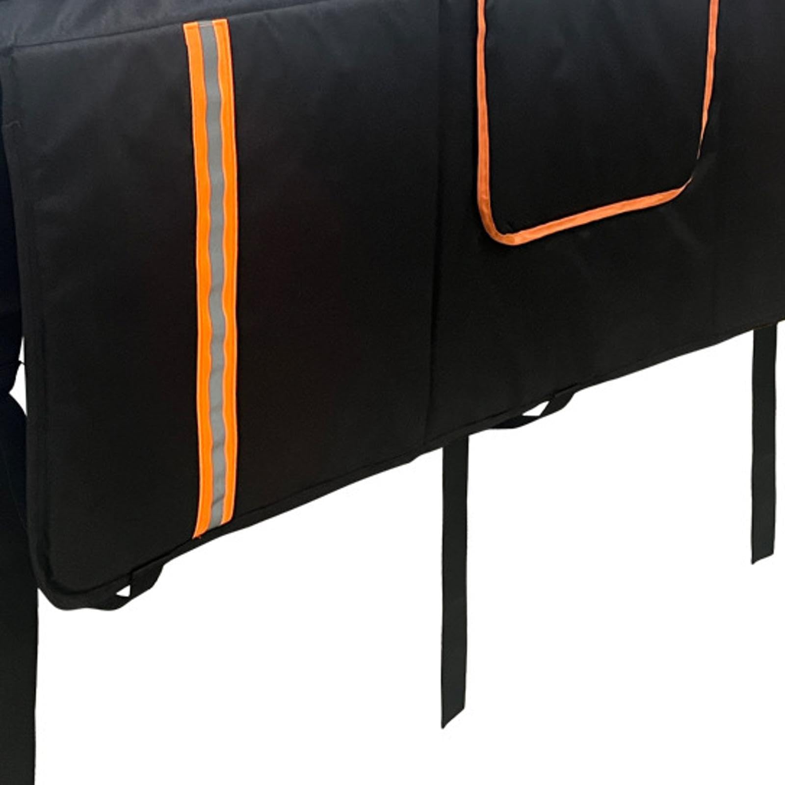 Vaveren Tailgate Bike Pad Tailgate Protection Pad 53 inch with Tool Pockets Heavy Duty Bicycle Rack Cover Accessory Tailgate Cover