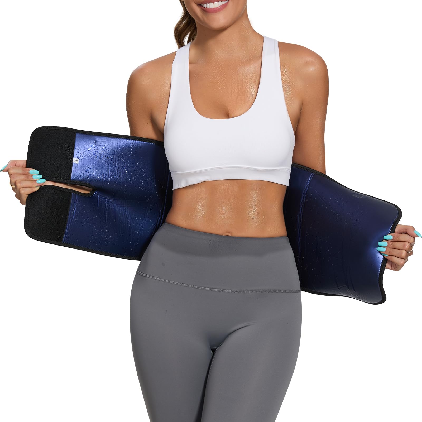 Fascia Sudore Addome Cintura Dimagrante E Snellente Gotoly - Foto 7