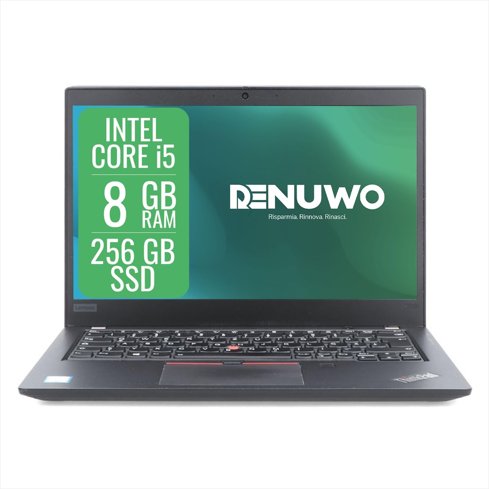 Lenovo Thinkpad Laptop Notebook Intel i5 8th, RAM 8 GB, SSD 256 GB