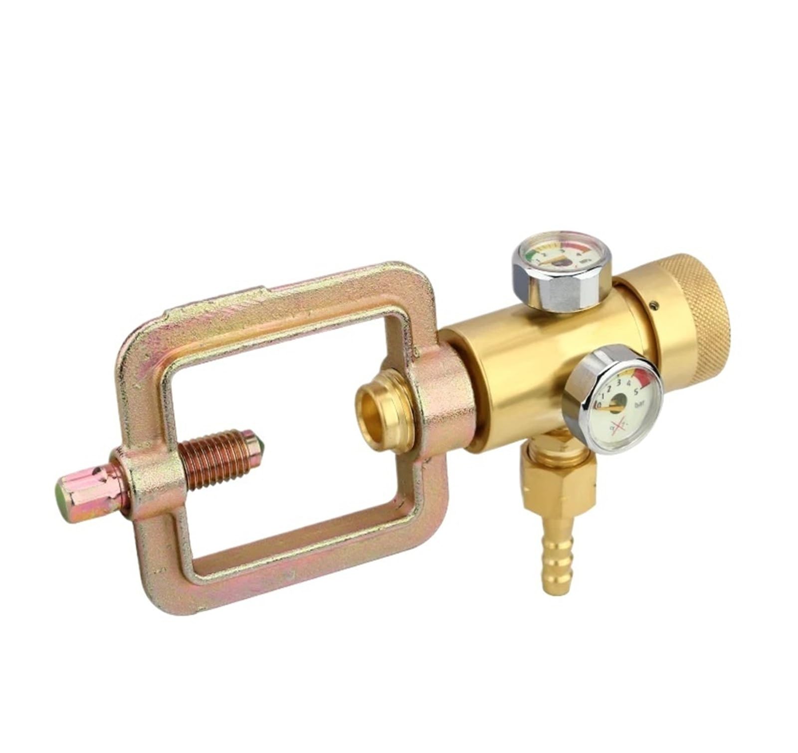 Vmvud Oxygen Meter Pressure Reducer All Copper Pressure Reducing Valve Pressure Gauge Propane Acetylene Meter Energy Saving Meter