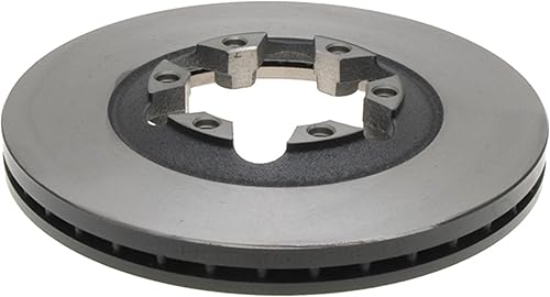 ACDelco Rotor de freno delantero plateado 18A1622A | GM 19241830 Rotores de freno para Chevrolet Colorado, GMC Canyon, Isuzu i-280, i-350, i-370 y