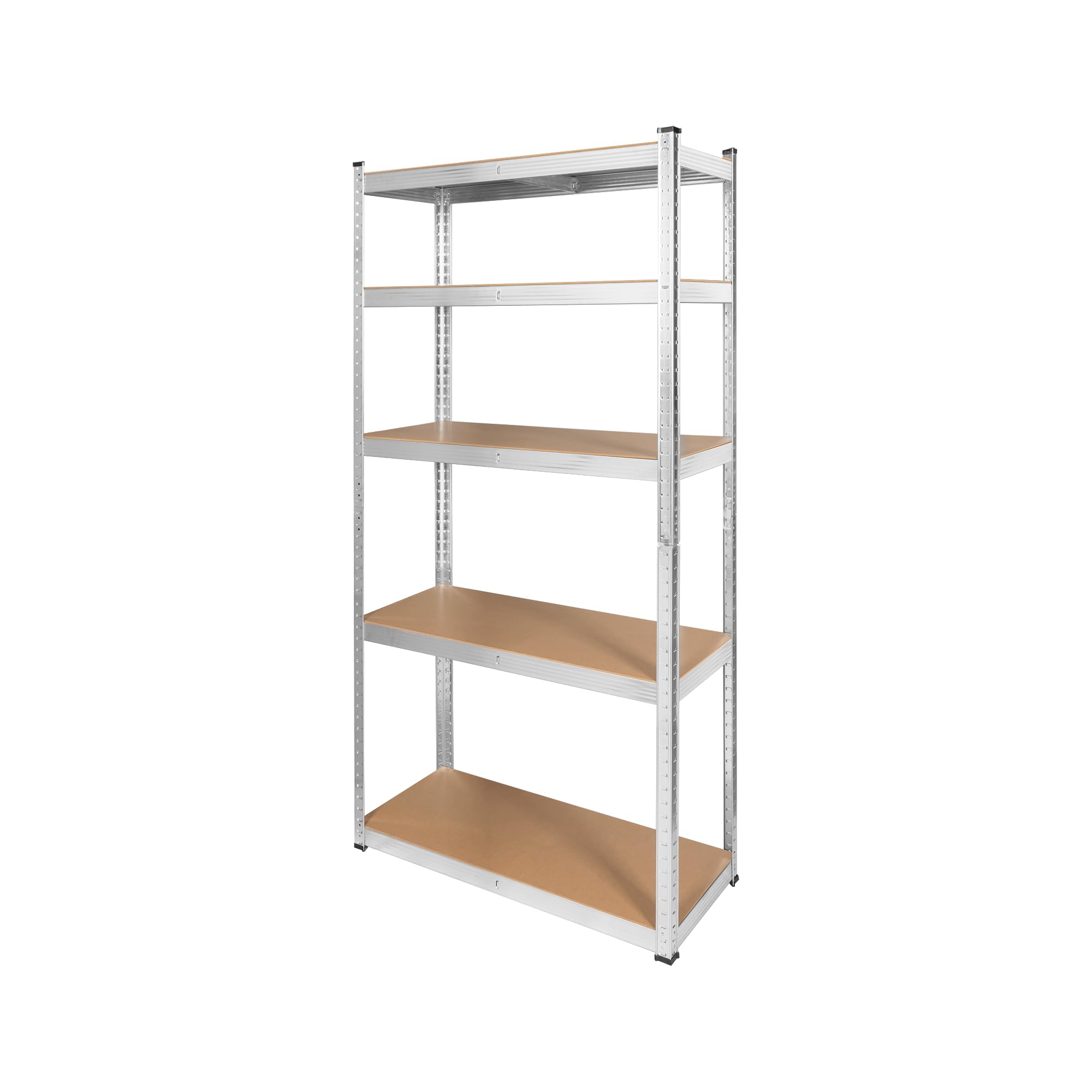 Estantería de Metal Rebelde de Almacenamiento 180 x 90 x 40 Plata RB-1251