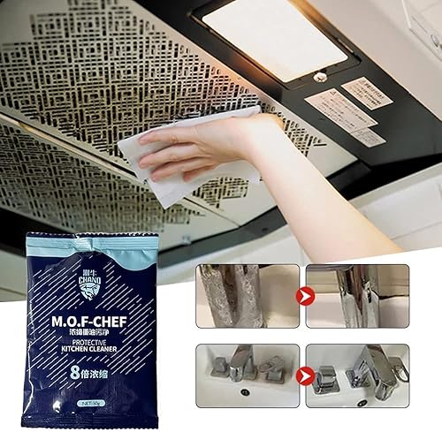 Miniatura 9 de ZHXNGHY Mof Chef - Polvo limpiador de chef, polvo limpiador de chef M.O.F, polvo de limpieza Mof Chef (paquete de 1)