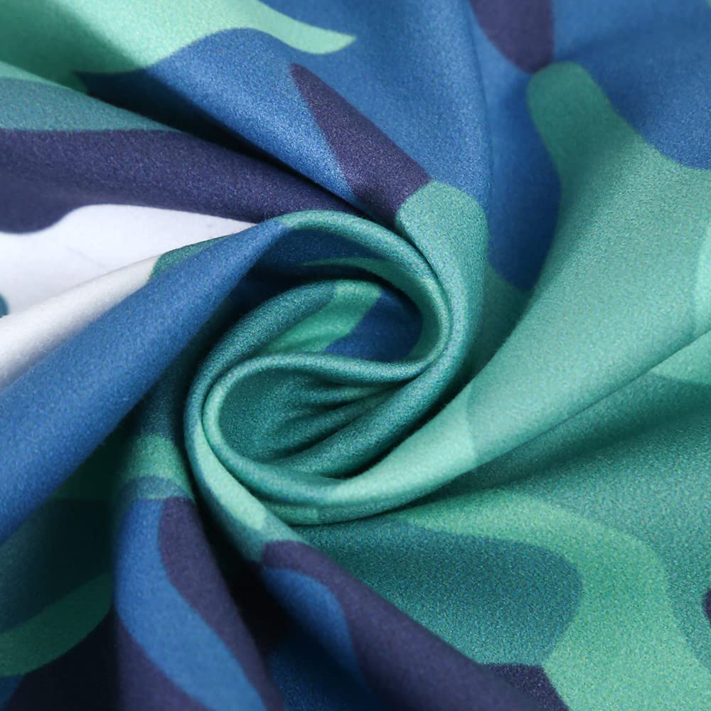 Serviette de Plage en Microfibre Anti Sable 160x80cm Grande Couverture