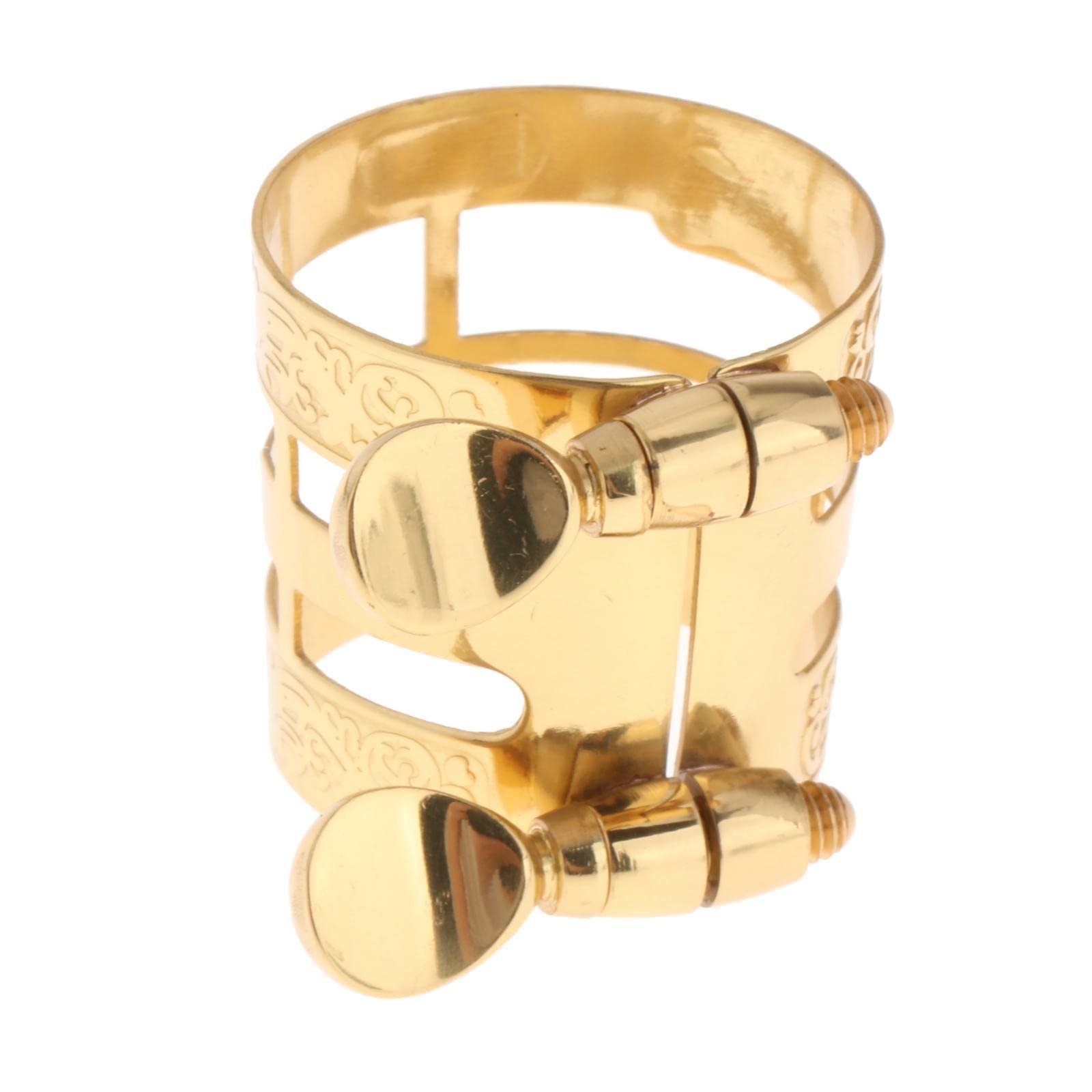 Alto Saxophone Mouthpiece Ligature Mouthpiece Carved for Saxophone Players Lacquered Gold| Musical Instruments & Gear|Wind & Woodwind|Parts & Accessories|Ligatures & Caps-image-31