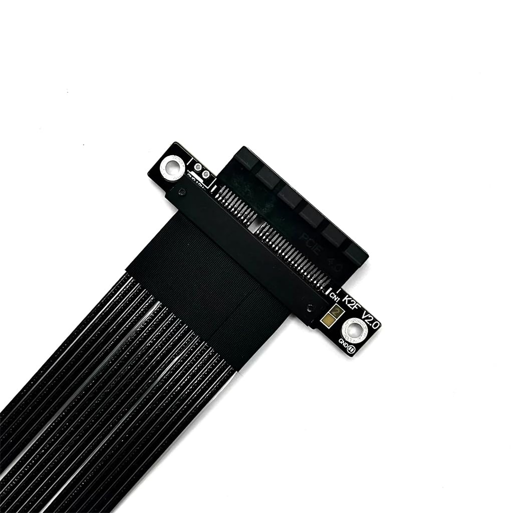 JMT ADT-K82S Adattatore di estensione PCIE5.0 da x4 a x8 Gen5 128 Gbps ad alta velocità, supporto scheda di rete, disco rigido, scheda USB (15 cm, K82SF-BK)