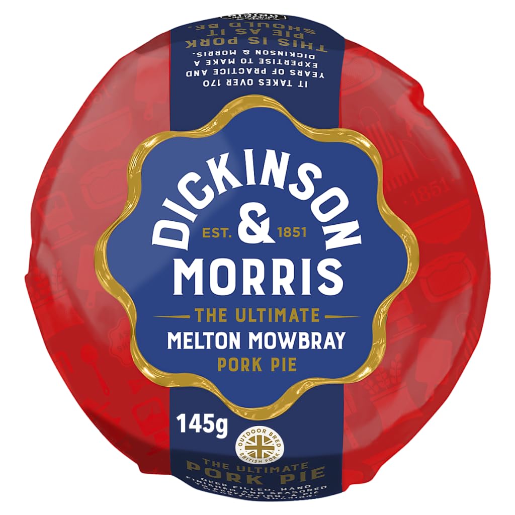 Dickinson & Morris Pork Pie 145g