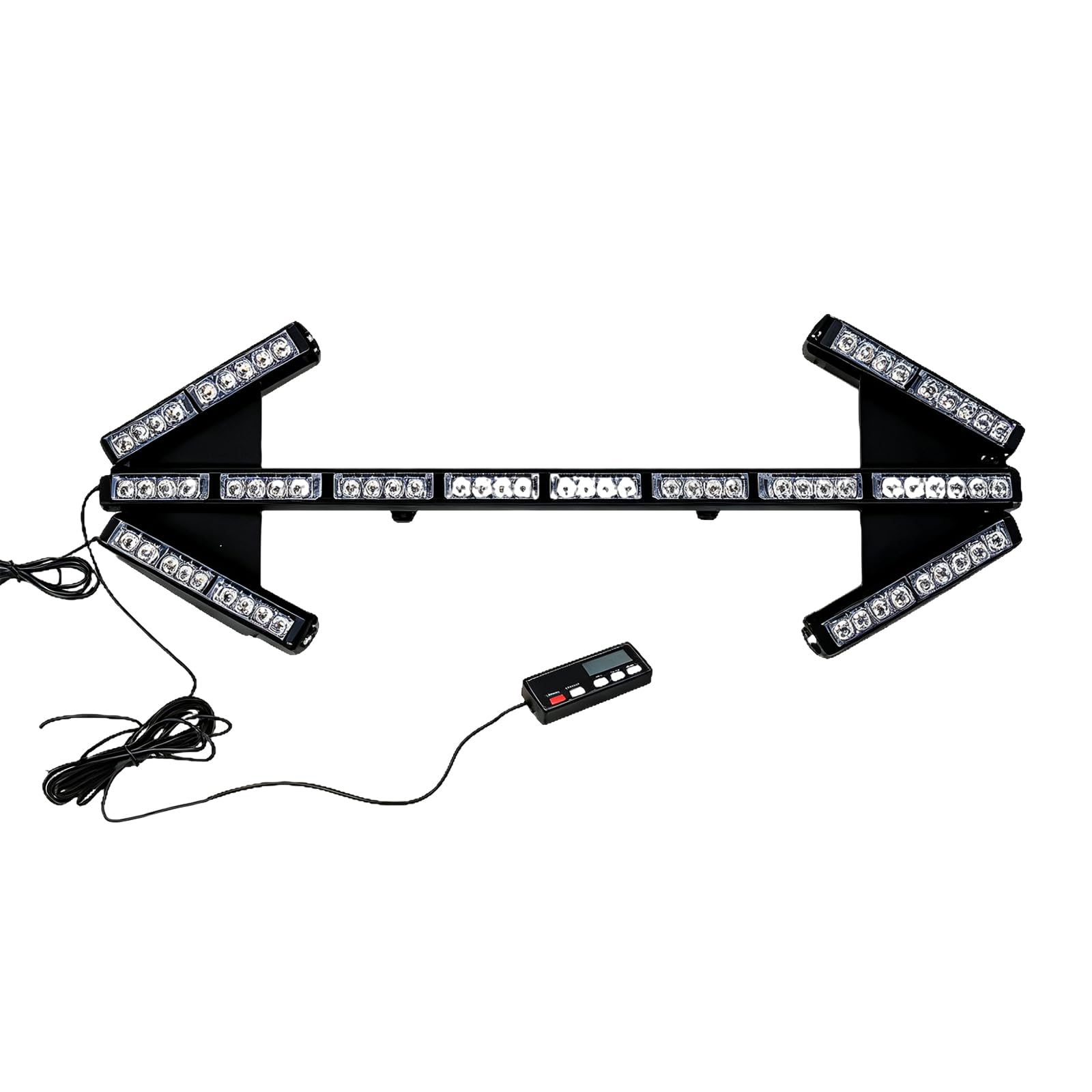 35" dł. x 14" wys., kierunkowskaz LED Traffic Advisor, drążek świetlny