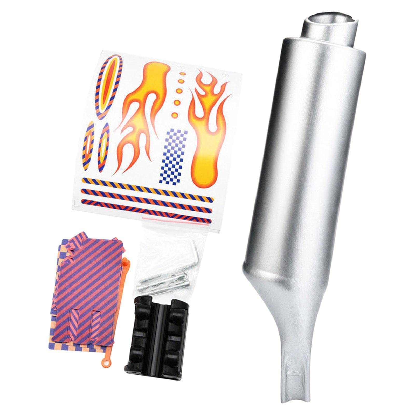 Enakshi Bike Turbo Spoke Pipe with Sound Effect Round Muffler Exhaust Modification | Sporting Goods | Cycling | Bicycle Accessories | Other Bicycle Accessories (B0DCNZ9DDP) Amazon Price History, Amazon Price Tracker
