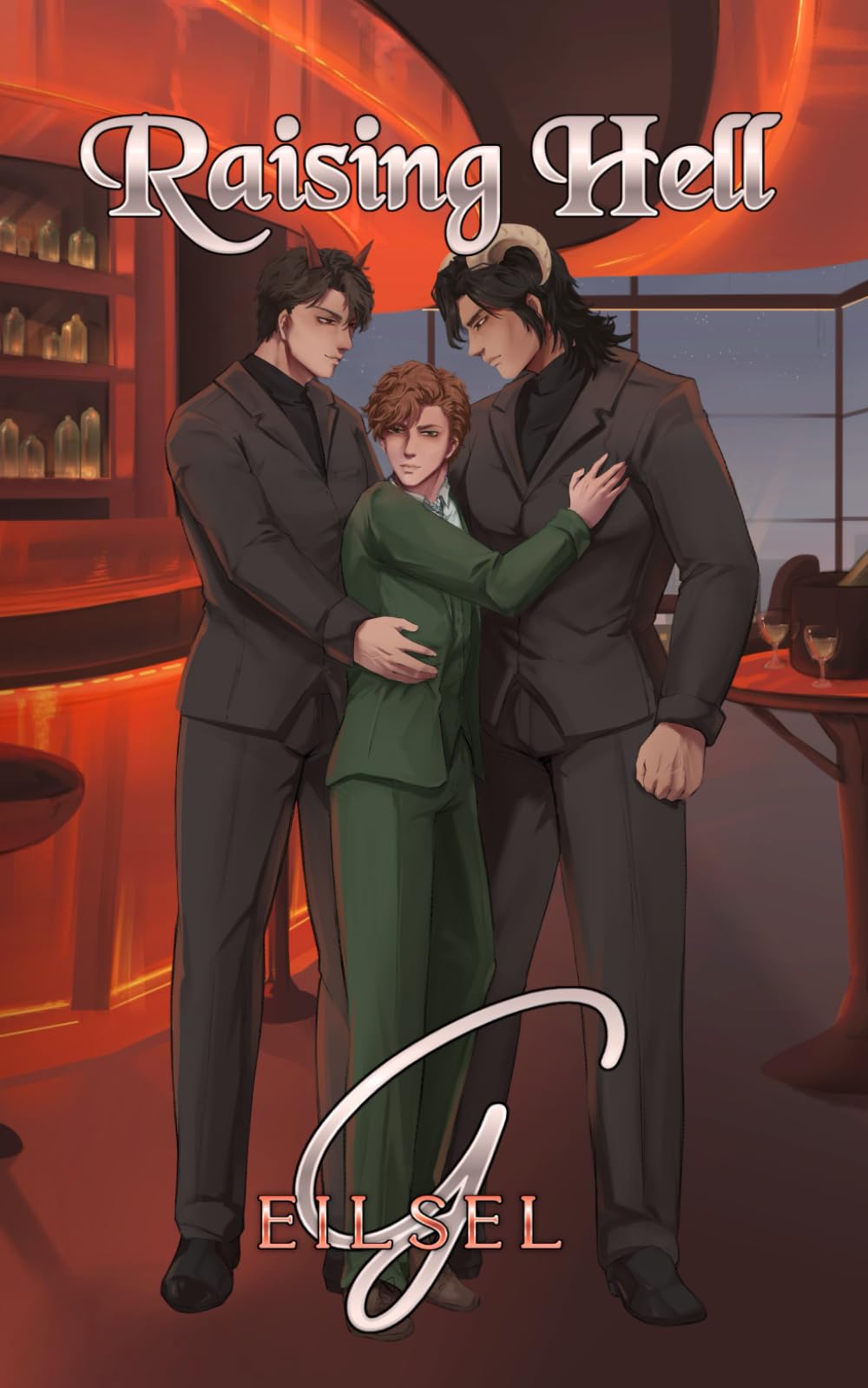 Raising Hell: A Spicy MMM Novella (One Handed Holidays: Crossed Swords Edition)