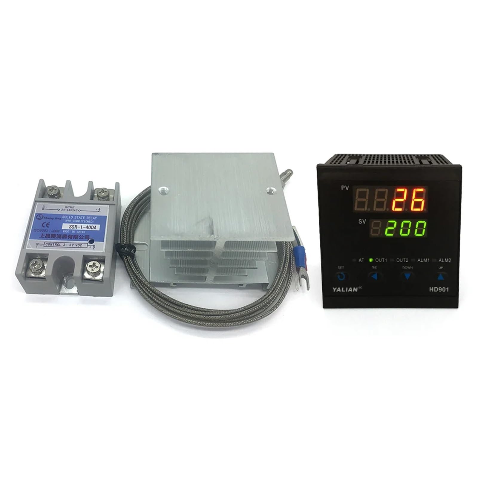 Pid Temperature Controller Max 372℃ AC100 To 240V Thermocouple Input Relay Output For Home Brewing Oven Incubato(HD901)